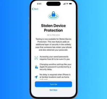 延川苹果授权维修店分享被盗设备保护功能开启方法 