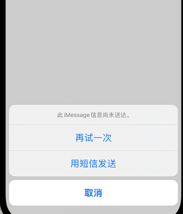 延川apple维修iPhone上无法正常发送iMessage信息