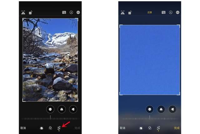 延川苹果手机维修分享iPhone手机如何使用裁剪功能隐藏照片 